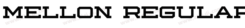 Mellon Regular字体转换